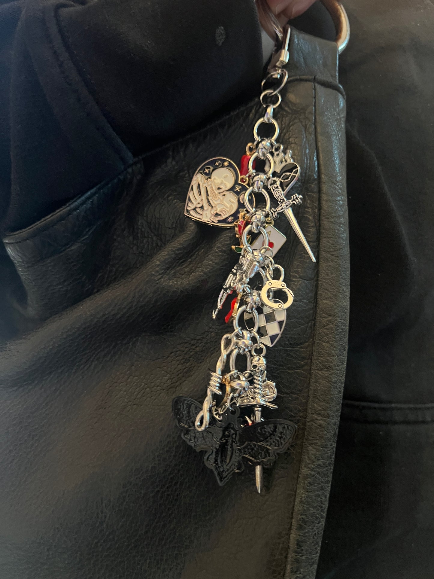Kindle accessories| Bag charm| keychain charm|Dark Romance reader gift| Gift for booklover