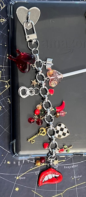 Kindle & Bag charm| keychain, smut lover, gift or the spicy reader